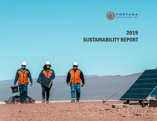 Thumbnail Fortuna Mining Sustainability Report 2019
