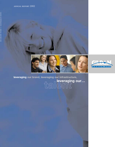 Thumbnail Gildan Annual Report 2002