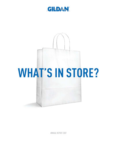 Thumbnail Gildan Annual Report 2007