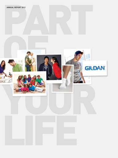Thumbnail Gildan Annual Report 2012
