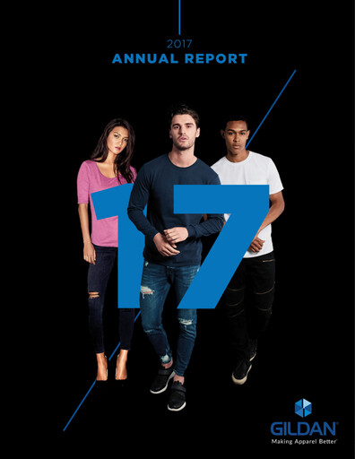 Thumbnail Gildan Annual Report 2017