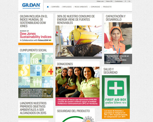 Vorschaubild Gildan ESG-Bericht 2012