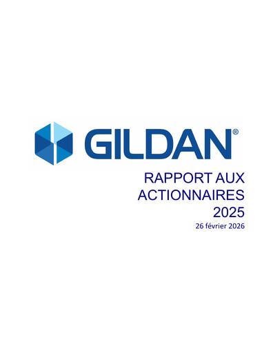 Miniature Gildan Rapport financier 2025