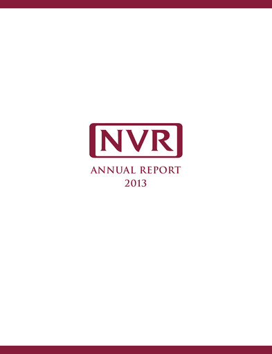 Thumbnail NVR Annual Report 2013