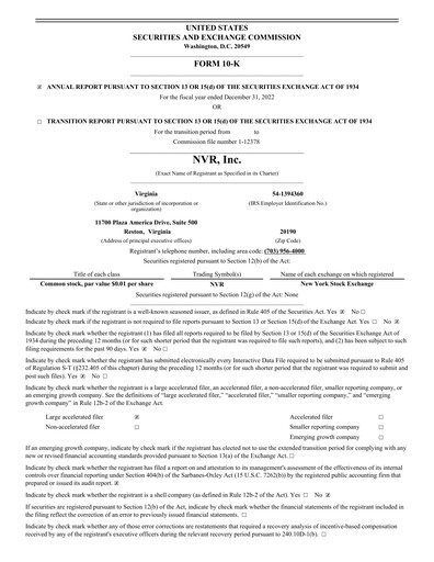 Thumbnail NVR Annual Report 2022