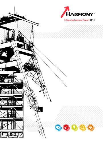 Thumbnail Harmony Gold Annual Report 2013