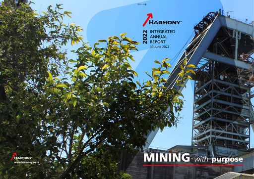 Thumbnail Harmony Gold Annual Report 2022