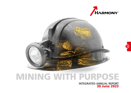 Thumbnail Harmony Gold Annual Report 2023