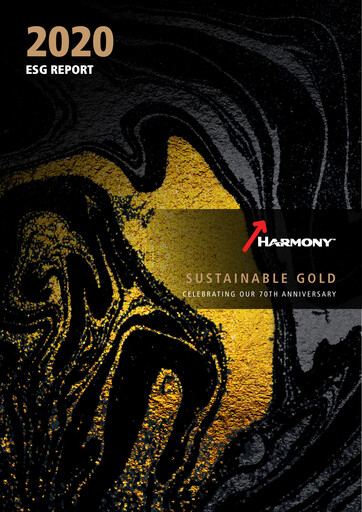 Thumbnail Harmony Gold ESG Report 2020