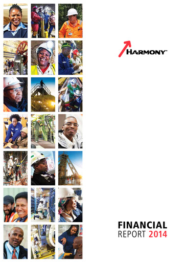 Thumbnail Harmony Gold Financial Statement 2014