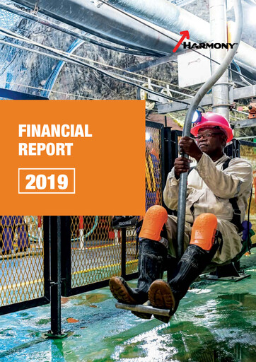 Thumbnail Harmony Gold Financial Statement 2019