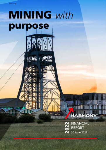 Thumbnail Harmony Gold Financial Statement 2022