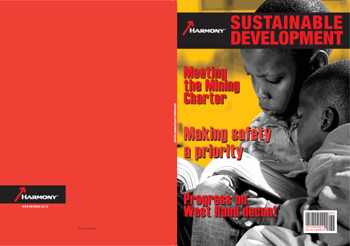 Thumbnail Harmony Gold Sustainability Report 2007