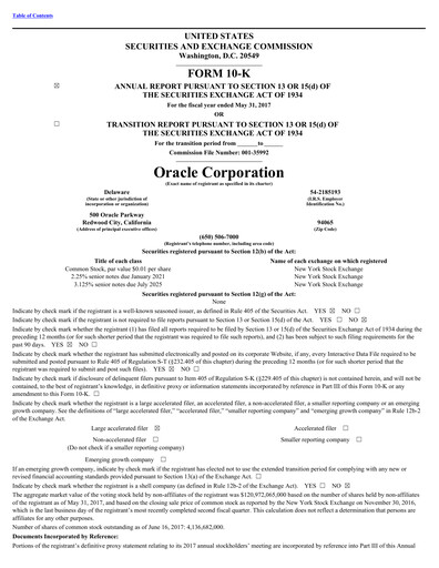Vorschaubild Oracle Jahresbericht 2017