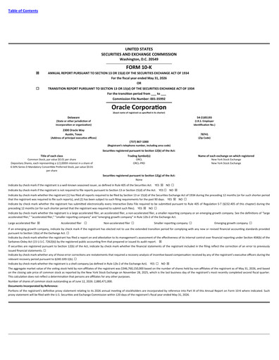 Vorschaubild Oracle Jahresbericht 2026