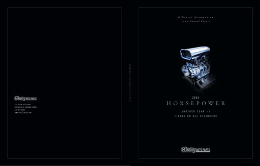 Thumbnail O'Reilly Automotive Annual Report 2004