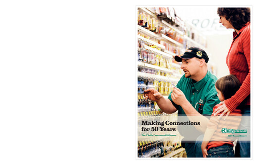 Thumbnail O'Reilly Automotive Annual Report 2007