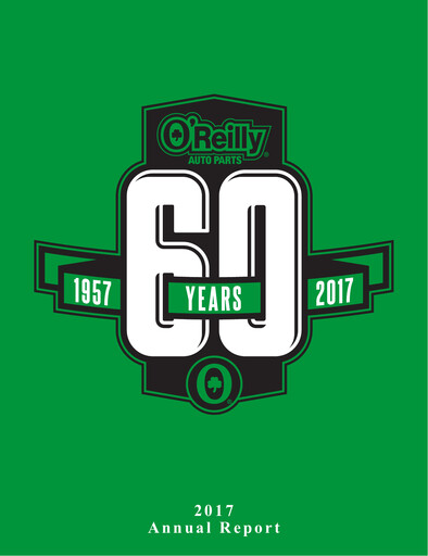 Thumbnail O'Reilly Automotive Annual Report 2017