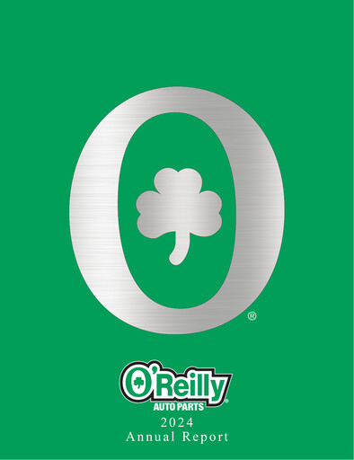 Thumbnail O'Reilly Automotive Annual Report 2024