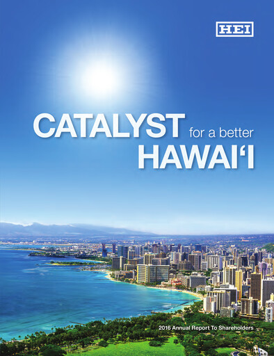 Vorschaubild Hawaiian Electric Industries Jahresbericht 2016