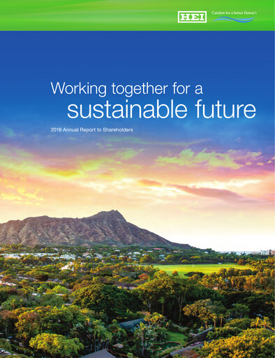 Vorschaubild Hawaiian Electric Industries Jahresbericht 2018