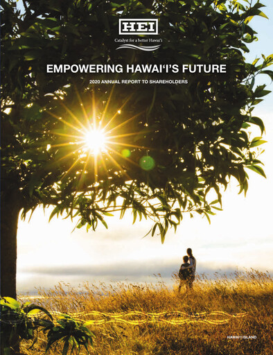 Vorschaubild Hawaiian Electric Industries Jahresbericht 2020