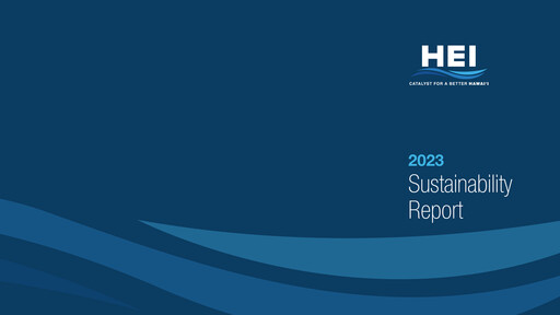 Vorschaubild Hawaiian Electric Industries Nachhaltigkeitsbericht 2023