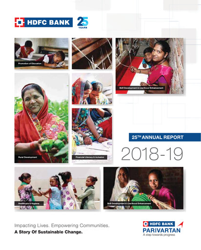 Thumbnail HDFC Bank Annual Report 2018-2019