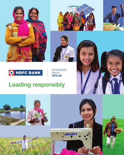 Thumbnail HDFC Bank Sustainability Report 2019-2020