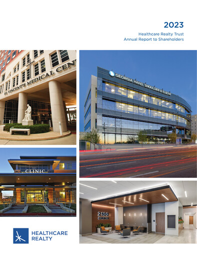 Thumbnail Healthcare Realty Trust Annual Report 2023