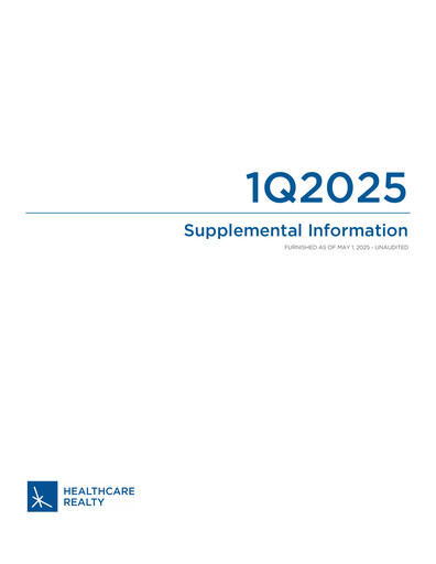 Thumbnail Healthcare Realty Trust Quarterly Report 2025-q1