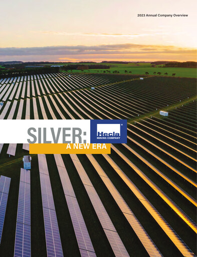 Miniature Hecla Mining
 Rapport annuel 2023