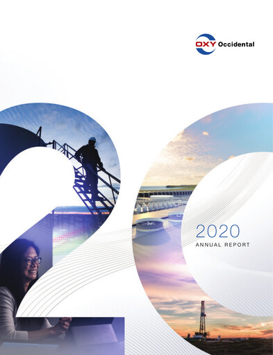 Vorschaubild Occidental Petroleum Jahresbericht 2020