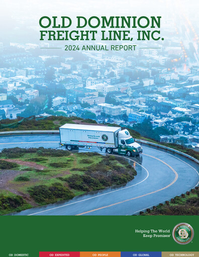 Thumbnail Old Dominion Freight Line
 Annual Report 2024