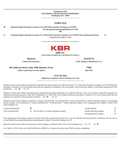 Vorschaubild KBR
 Quartalsbericht 2018-q1