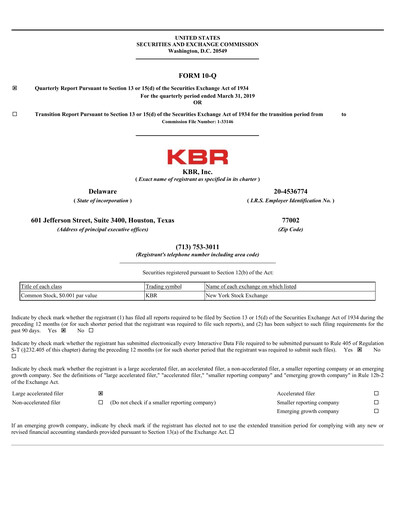 Vorschaubild KBR
 Quartalsbericht 2019-q1