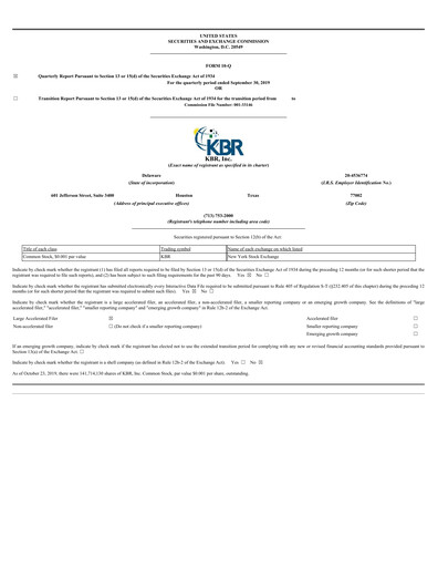 Vorschaubild KBR
 Quartalsbericht 2019-q3