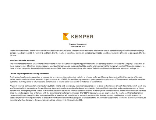 Miniature Kemper Rapport trimestriel 2018-q1
