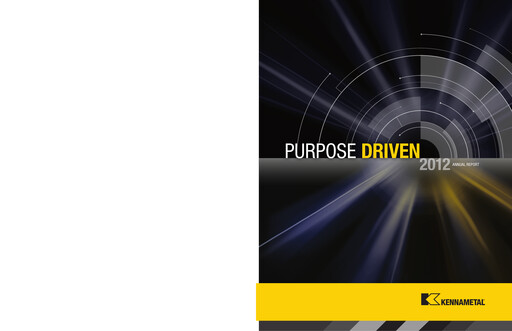 Thumbnail Kennametal Annual Report 2012