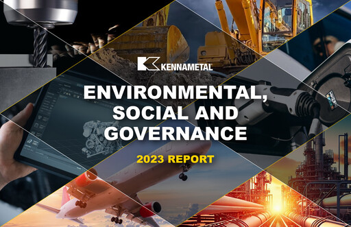 Thumbnail Kennametal ESG Report 2023