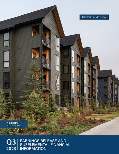 Thumbnail Kennedy Wilson Quarterly Report 2023-q3