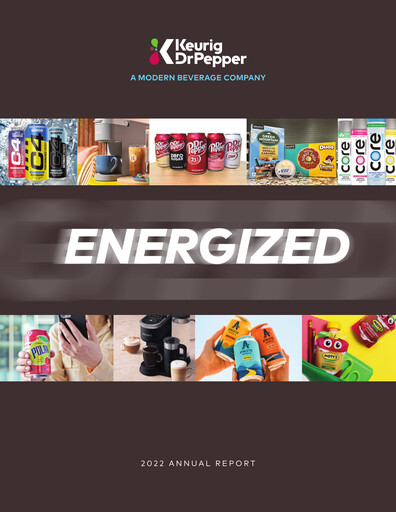 Vorschaubild Keurig Dr Pepper Jahresbericht 2022