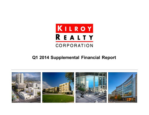 Thumbnail Kilroy Realty Quarterly Report 2014-q1