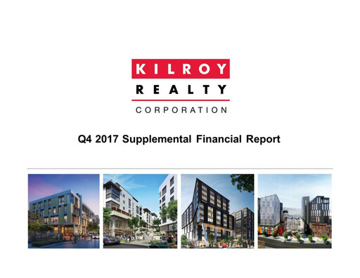 Thumbnail Kilroy Realty Quarterly Report 2017-q4