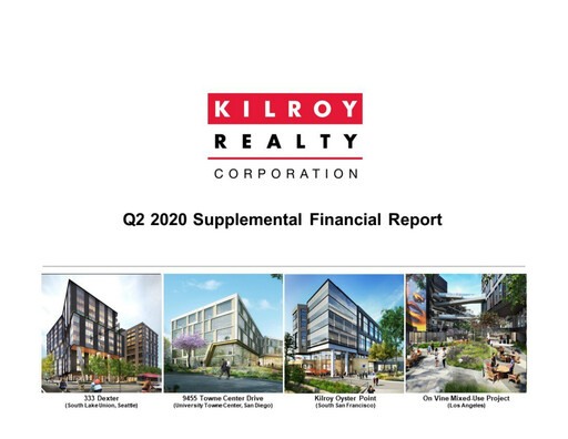 Thumbnail Kilroy Realty Quarterly Report 2020-q2