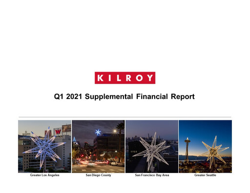 Thumbnail Kilroy Realty Quarterly Report 2021-q1