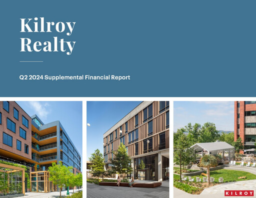 Thumbnail Kilroy Realty Quarterly Report 2024-q2