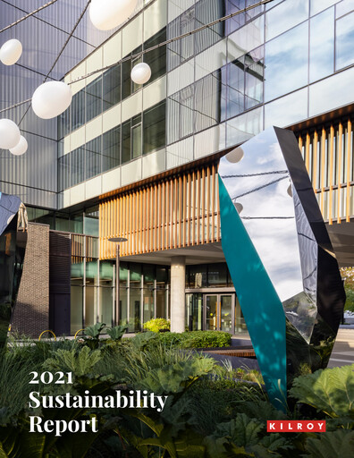Thumbnail Kilroy Realty Sustainability Report 2021