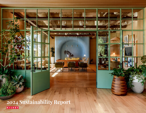 Thumbnail Kilroy Realty Sustainability Report 2024