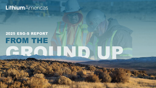 Vorschaubild Lithium Americas ESG-Bericht 2025